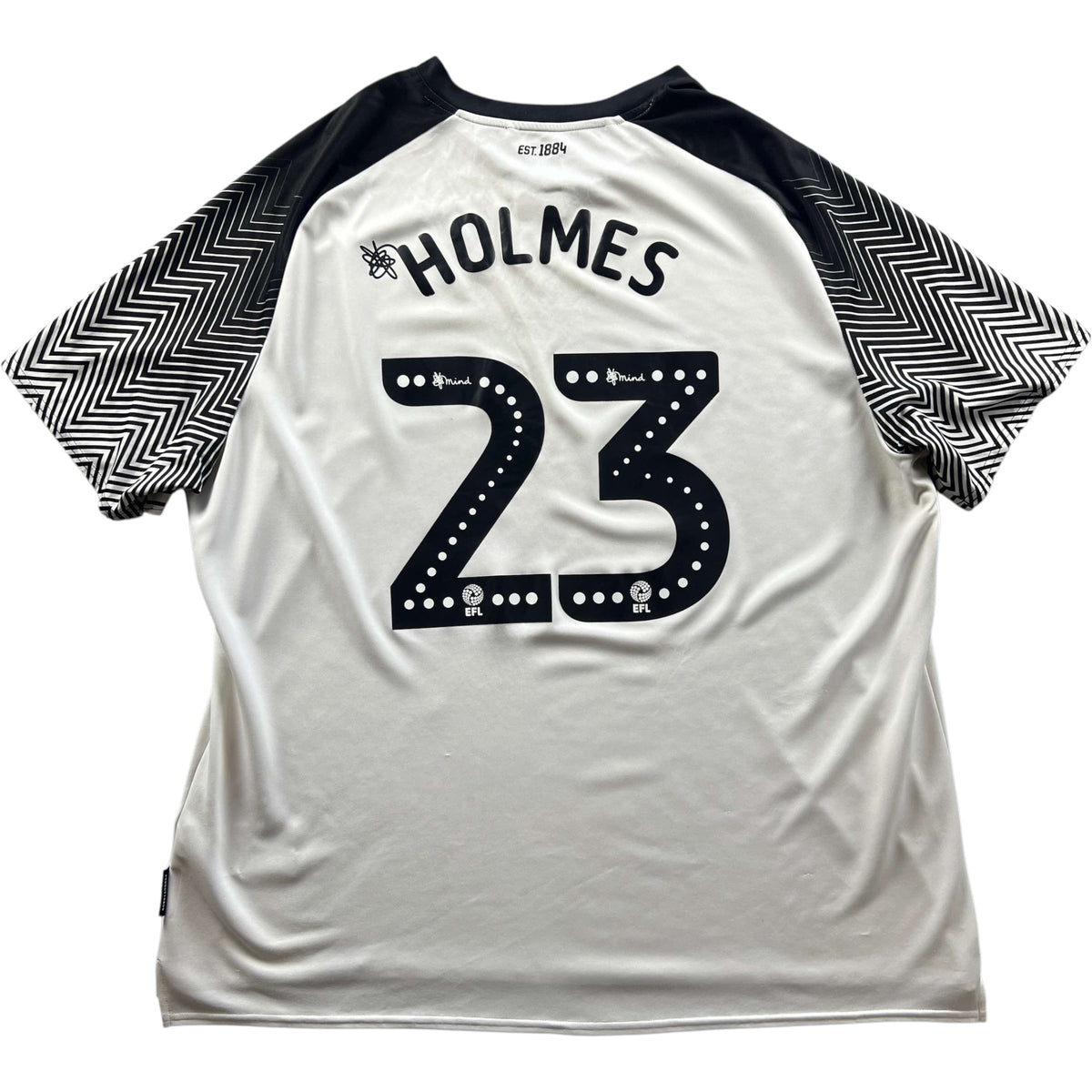 Derby County 2019-20 Umbro home Duane Holmes football shirt size 3XL