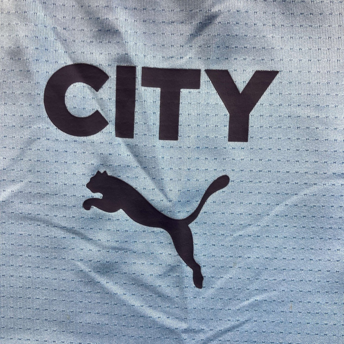 Manchester City 2021-22 Puma Pre-Match training foci mez XL-es