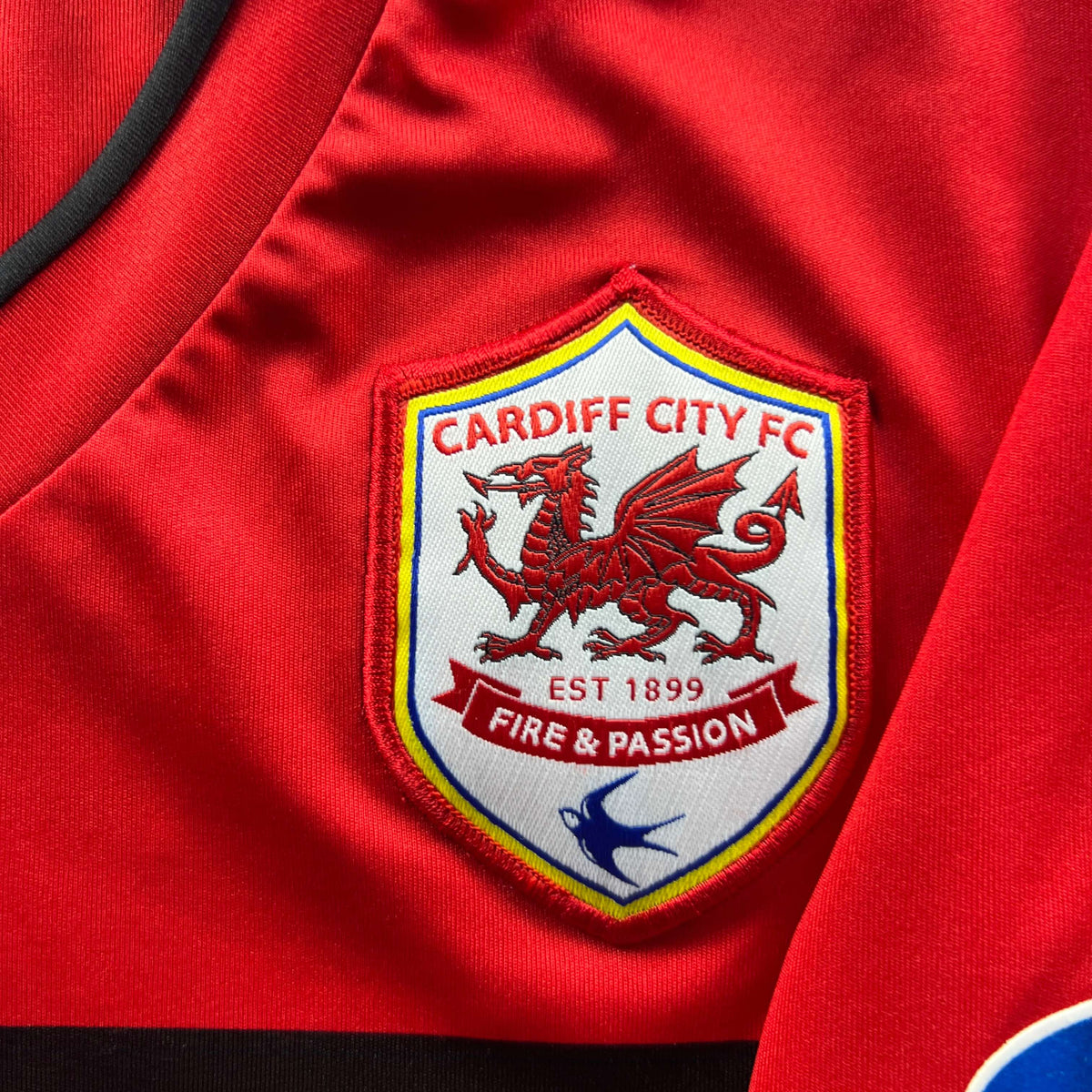 Cardiff City 2012-13 Puma hazai Craig Bellamy foci mez S-es