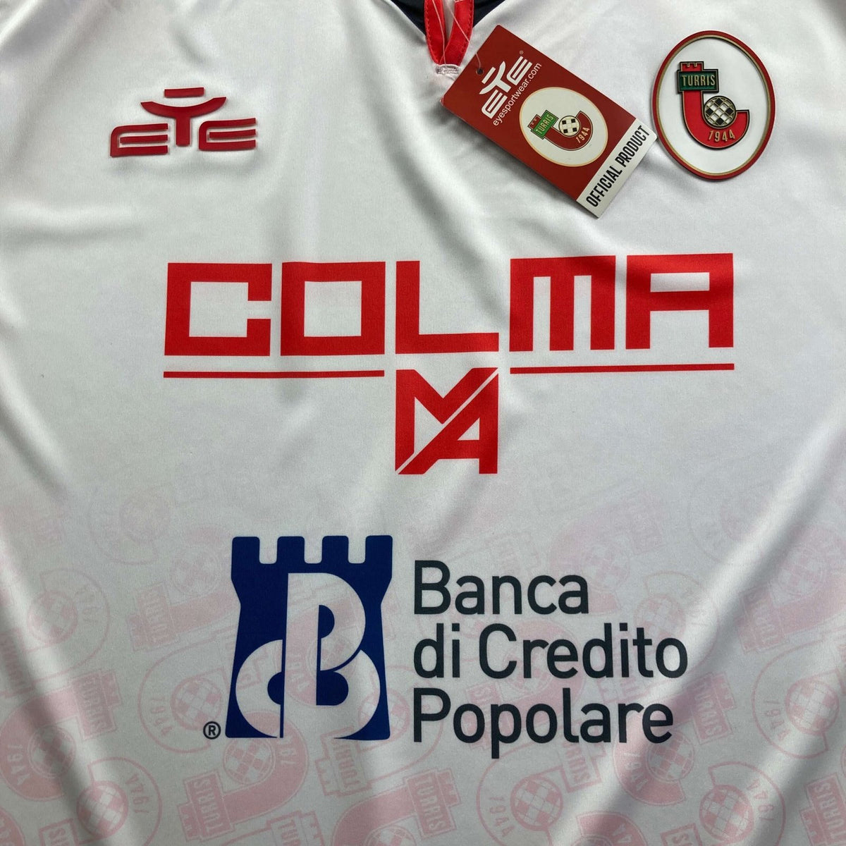 Turris Calcio 2021-22 Eye Sport vendég *Új* foci mez XXL-es