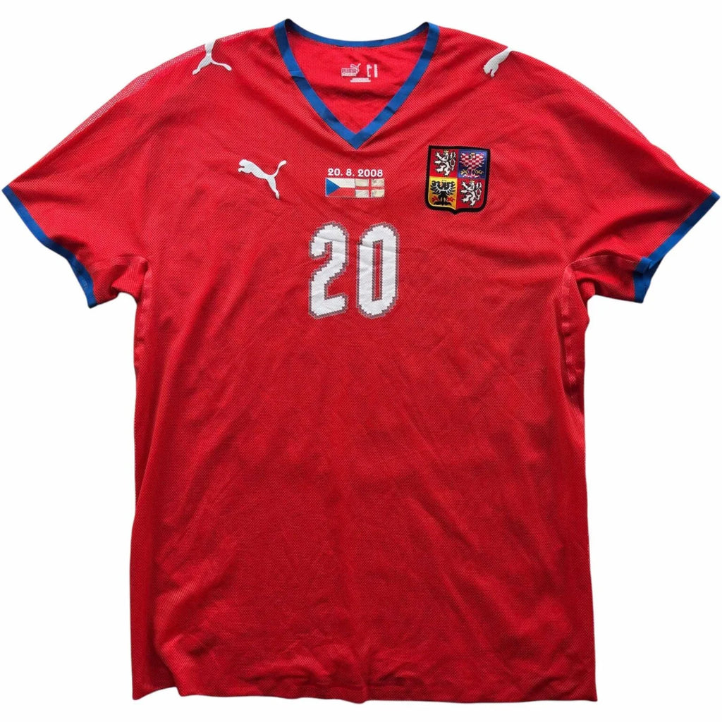 Csehország 2008 Puma hazai Jaroslav Plasil foci mez XL-es
