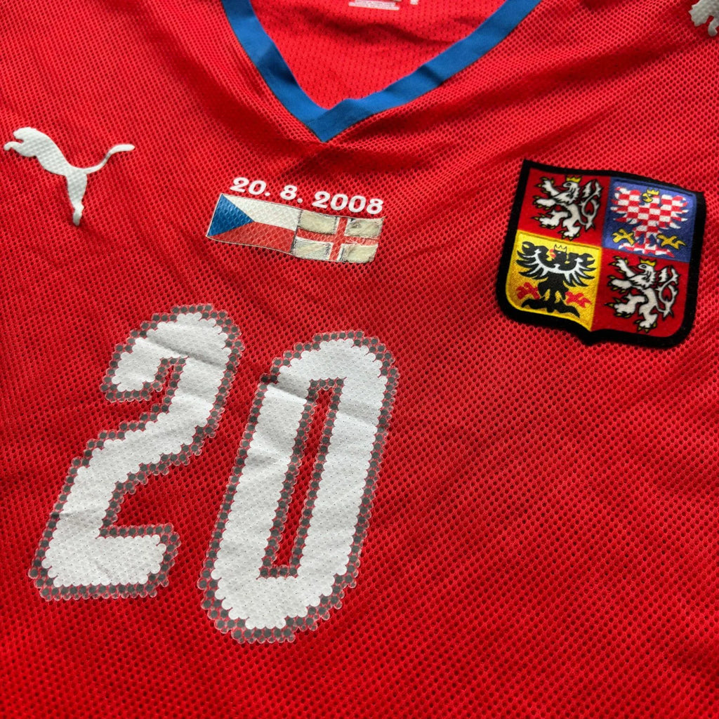Csehország 2008 Puma hazai Jaroslav Plasil foci mez XL-es