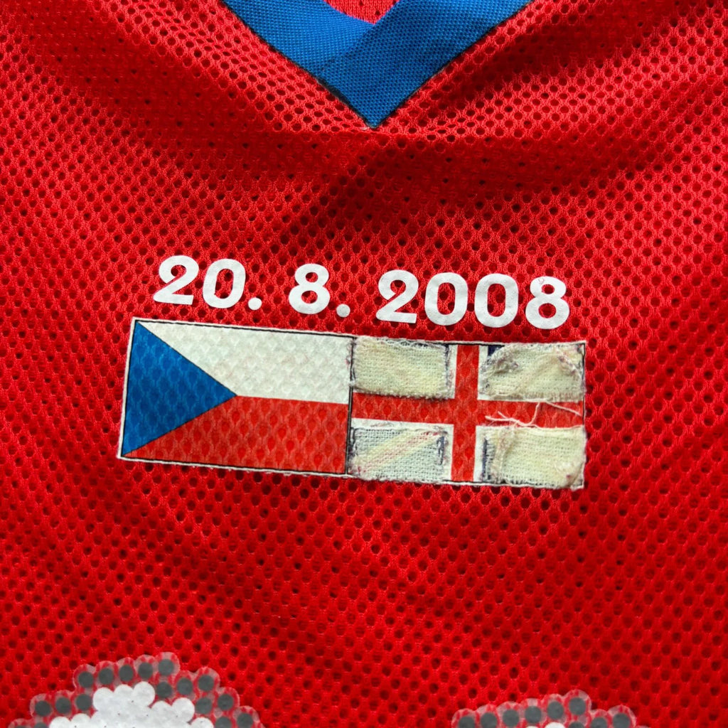 Csehország 2008 Puma hazai Jaroslav Plasil foci mez XL-es