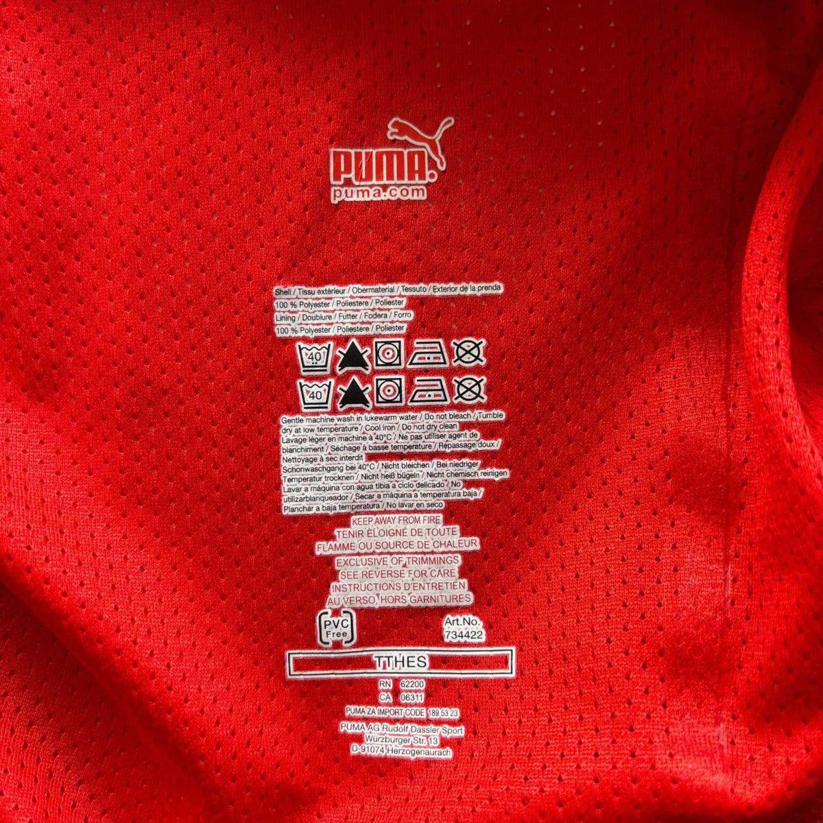 Csehország 2008 Puma hazai Jaroslav Plasil foci mez XL-es