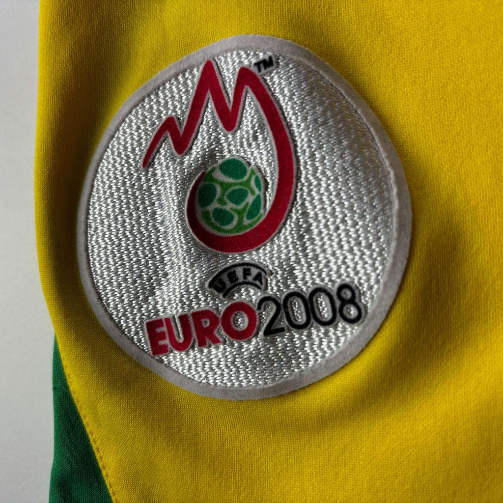 Lithuania 2006 Saller home #6 *Match worn* football shirt size XL