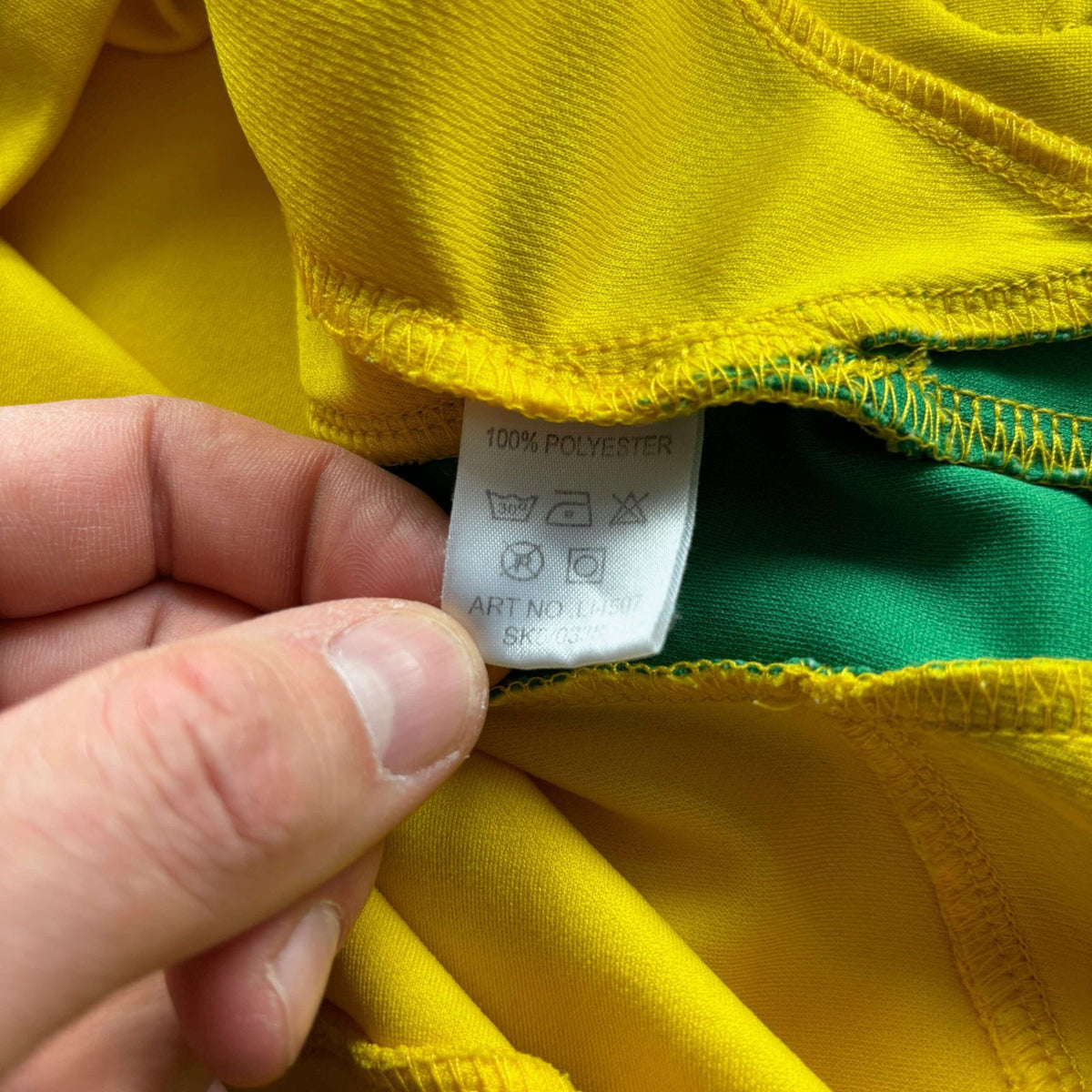 Lithuania 2006 Saller home #6 *Match worn* football shirt size XL