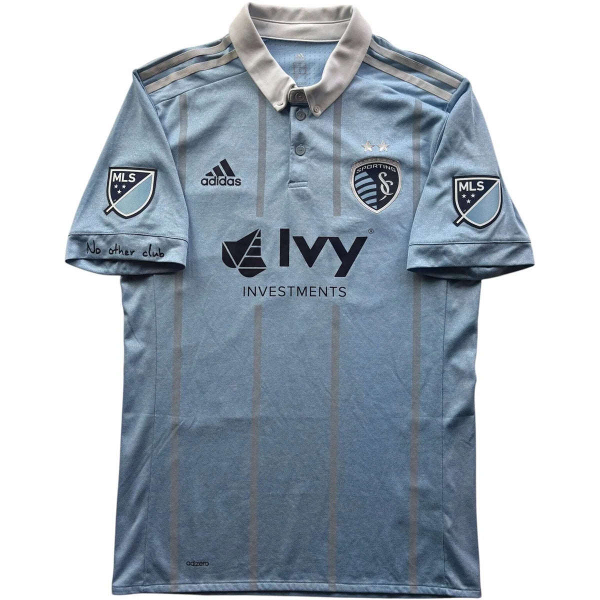 Sporting Kansas City 2018-19 Adidas hazai Johnny Russell foci mez M-es