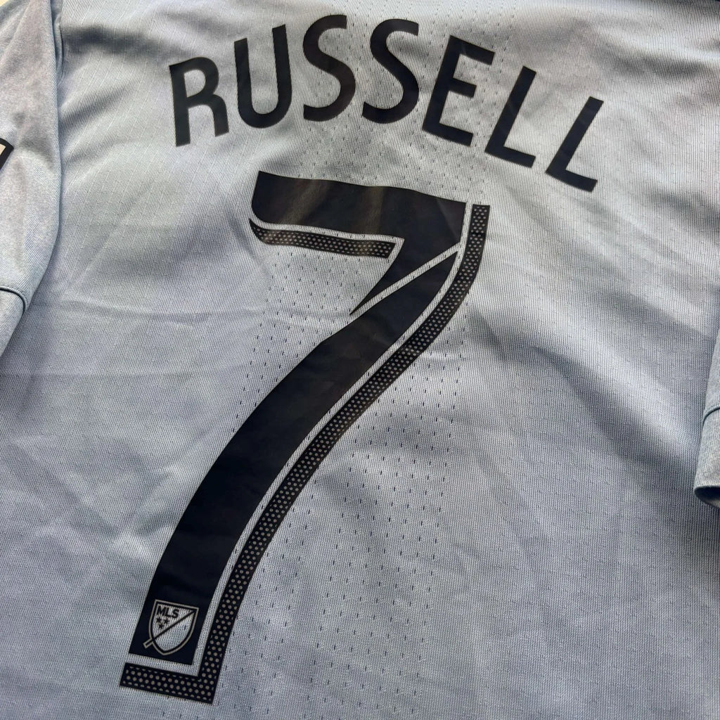 Sporting Kansas City 2018-19 Adidas hazai Johnny Russell foci mez M-es