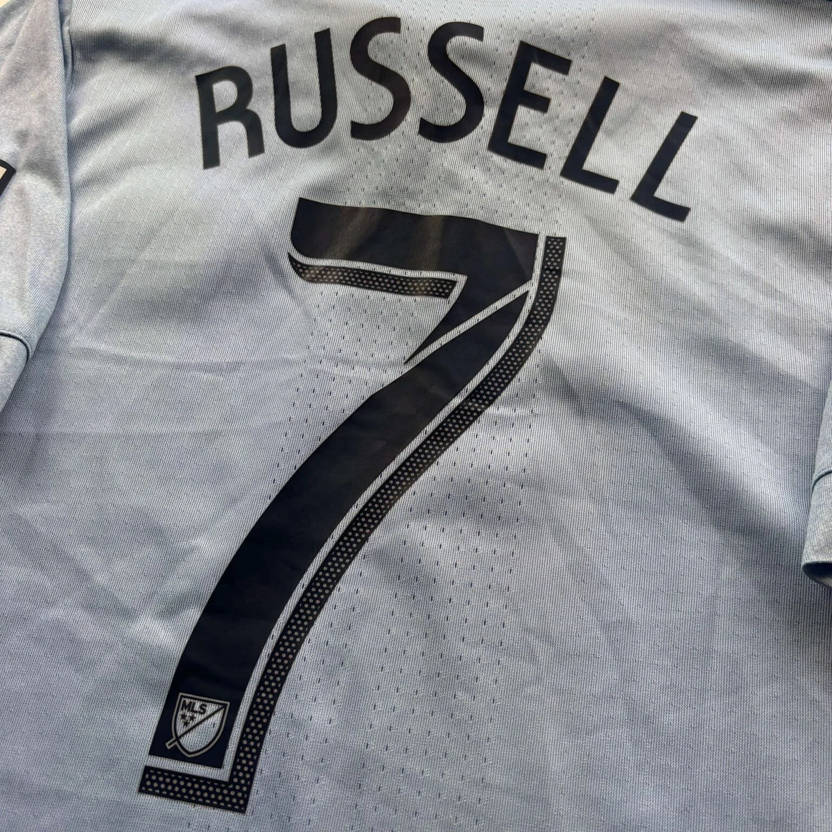 Sporting Kansas City 2018-19 Adidas hazai Johnny Russell foci mez M-es