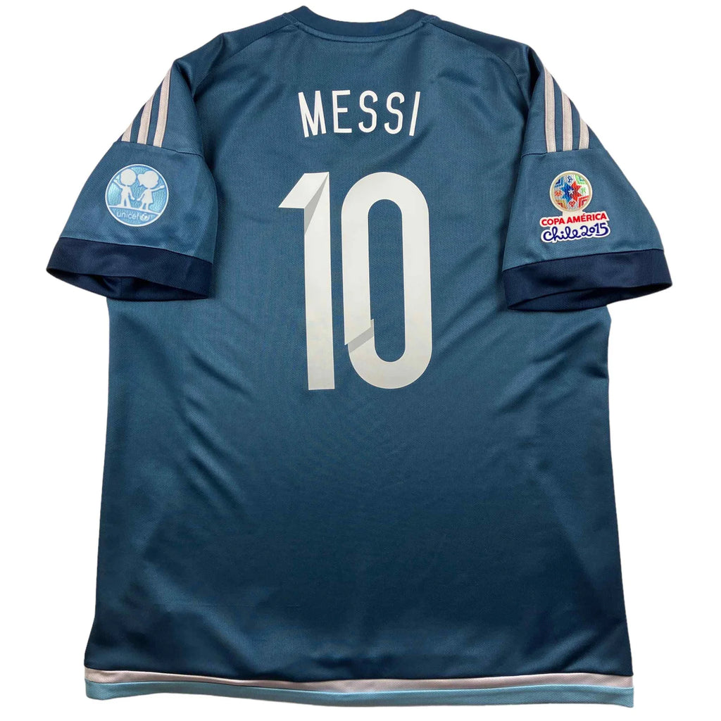 Argentina 2015-17 Adidas away Lionel Messi football shirt size XL