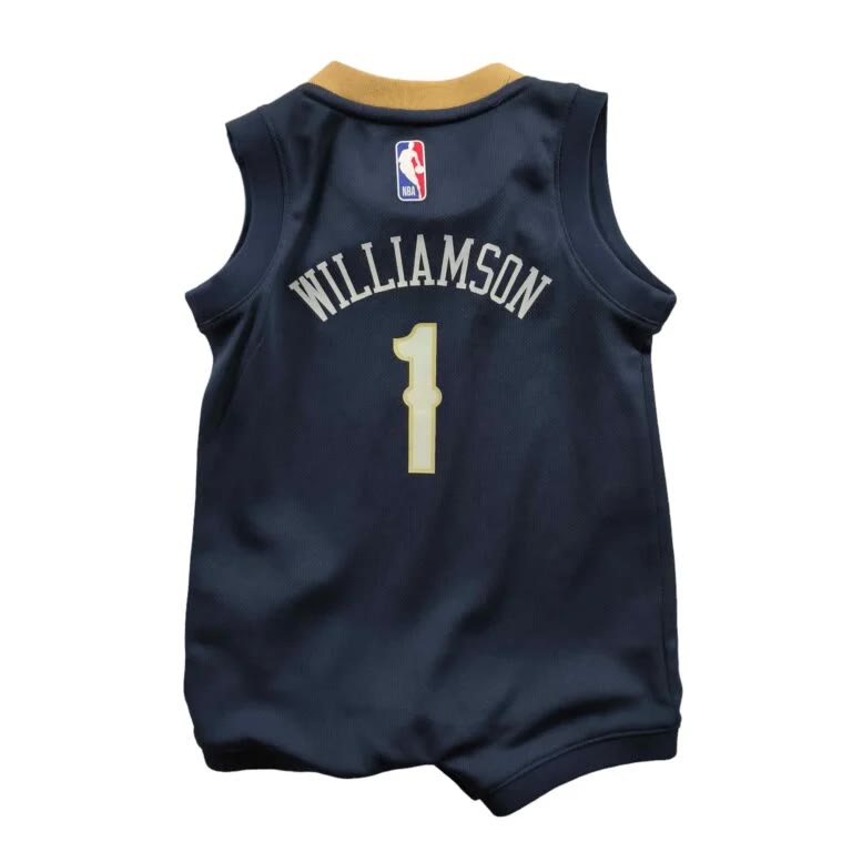 New Orleans Pelicans Zion Williamson Nike NBA body size Baby 18 Months