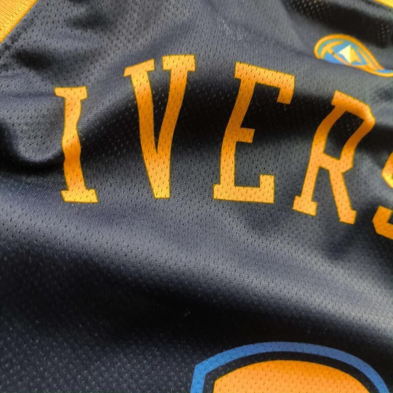 Denver Nuggets Allen Iverson Champion EU alternate NBA jersey size S