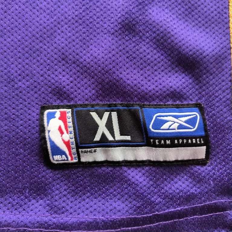 Los Angeles Lakers Kobe Bryant Reebok NBA mez Gyerek XL