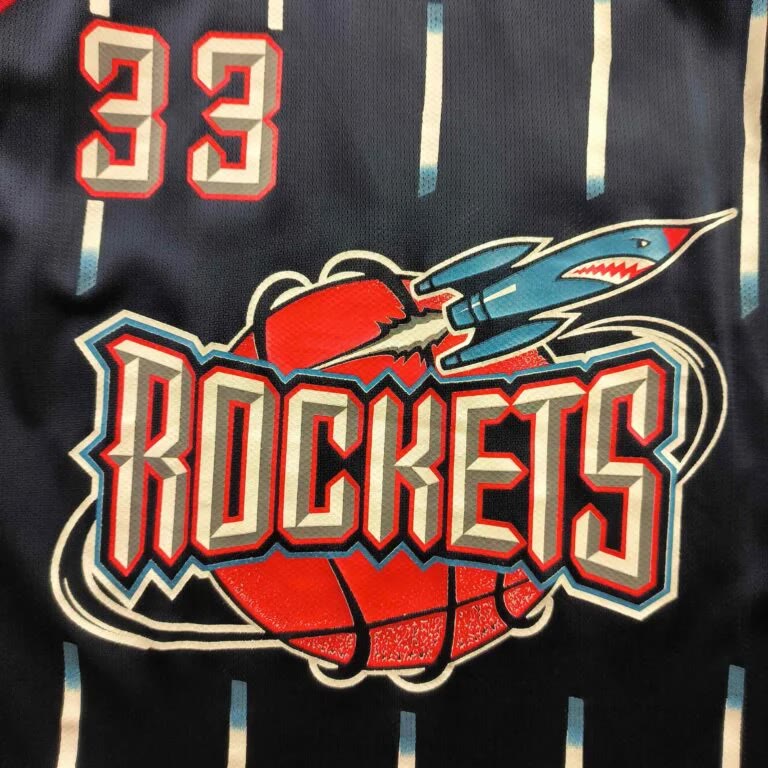 Houston Rockets Scottie Pippen Champion NBA mez 40