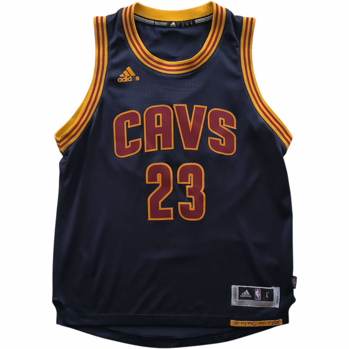 Cleveland Cavaliers LeBron James Adidas rev30 swingman NBA mez Gyerek L