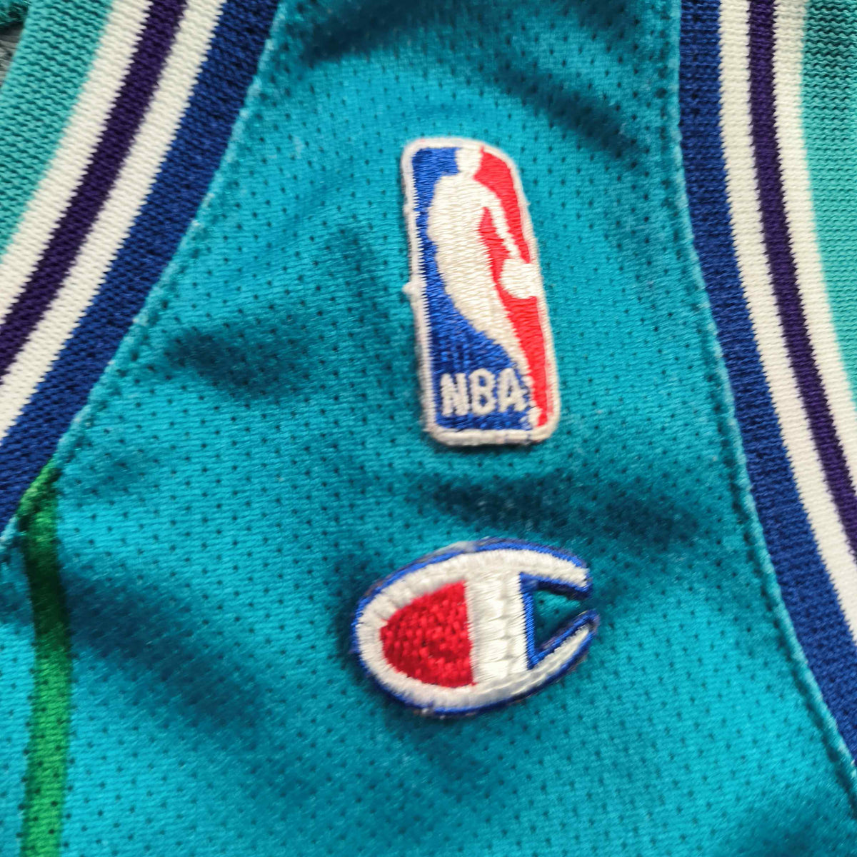 Charlotte Hornets Larry Johnson Champion EU NBA mez S