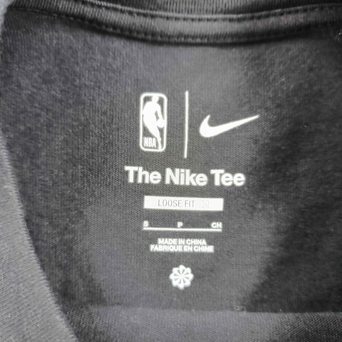 Golden State Warriors Nike courtside fekete NBA póló S