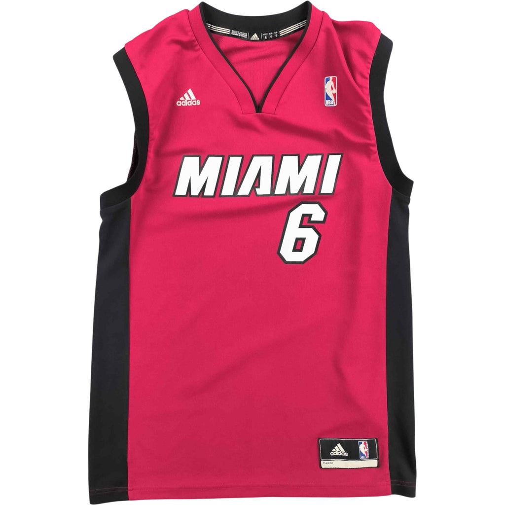 Miami Heat LeBron James Adidas NBA mez S