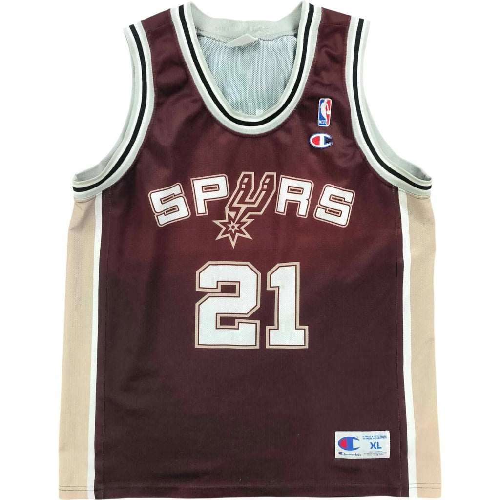 San Antonio Spurs Tim Duncan Champion EU NBA jersey size XL