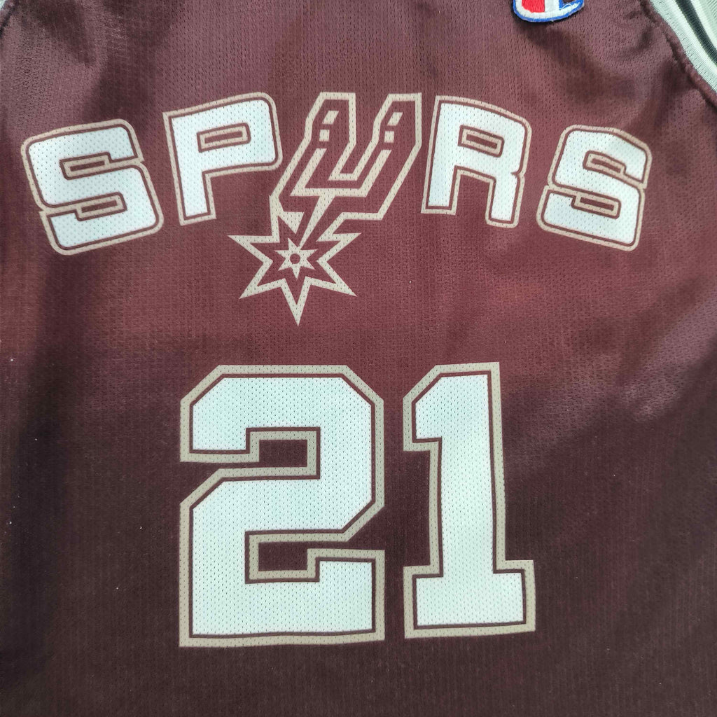 San Antonio Spurs Tim Duncan Champion EU NBA jersey size XL