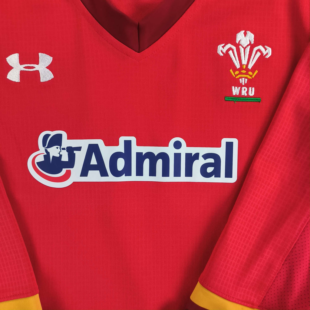 Wales 2015-16 Under Armour home *New* rugby shirt size S