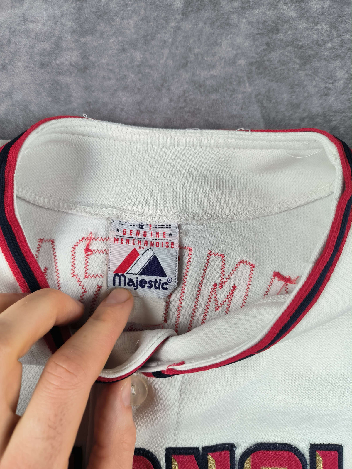Washington Nationals Ryan Zimmerman Majestic MLB mez Gyerek XL