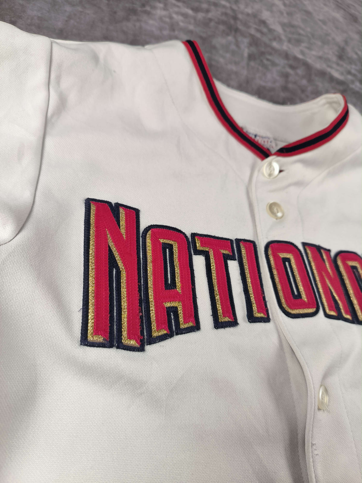Washington Nationals Ryan Zimmerman Majestic MLB mez Gyerek XL