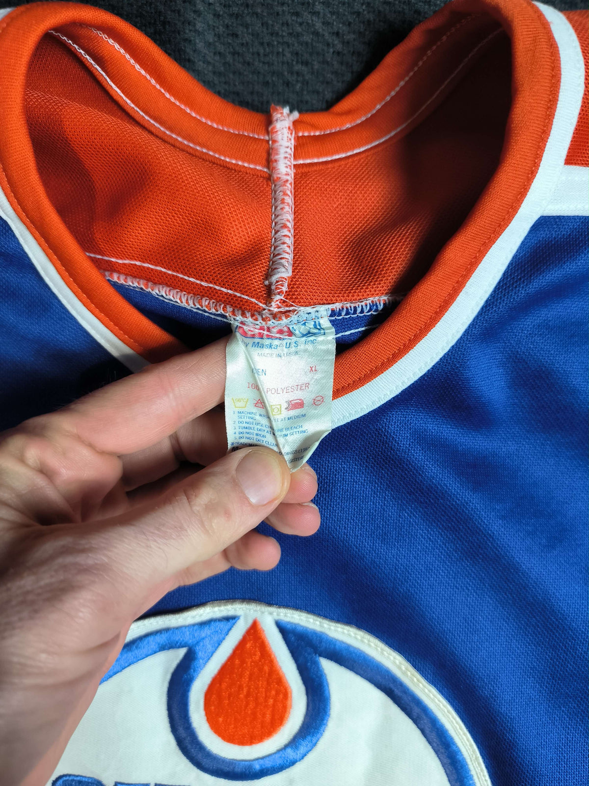 Edmonton Oilers CCM NHL mez XL