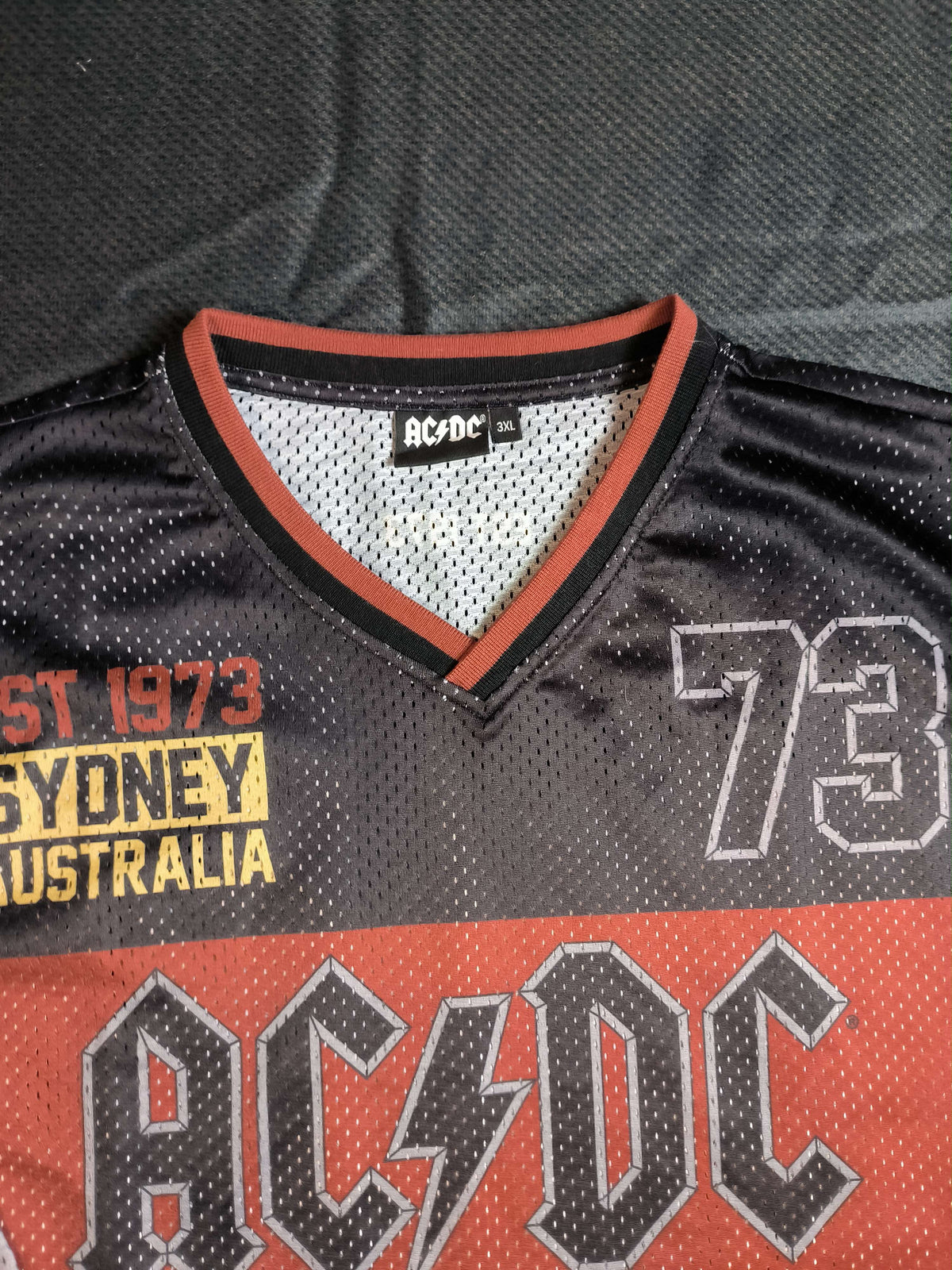 AC/DC Sydney Australia jégkorong mez 3XL