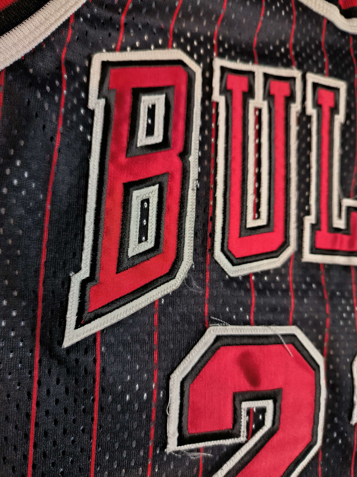 Chicago Bulls Michael Jordan Gold Logo Champion Authentic NBA mez 44