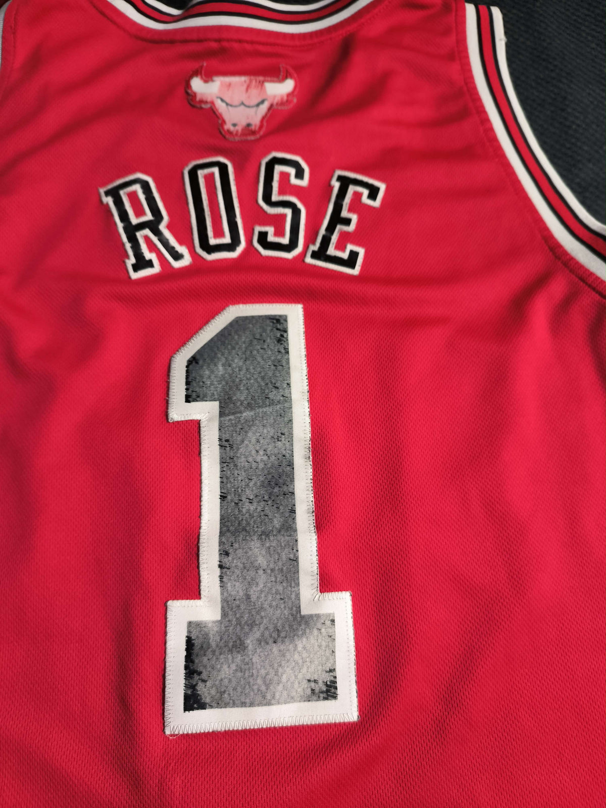 Chicago Bulls Derrick Rose Adidas swingman NBA jersey size S