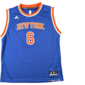 New York Knicks Kristaps Porzingis Adidas NBA mez Gyerek XL