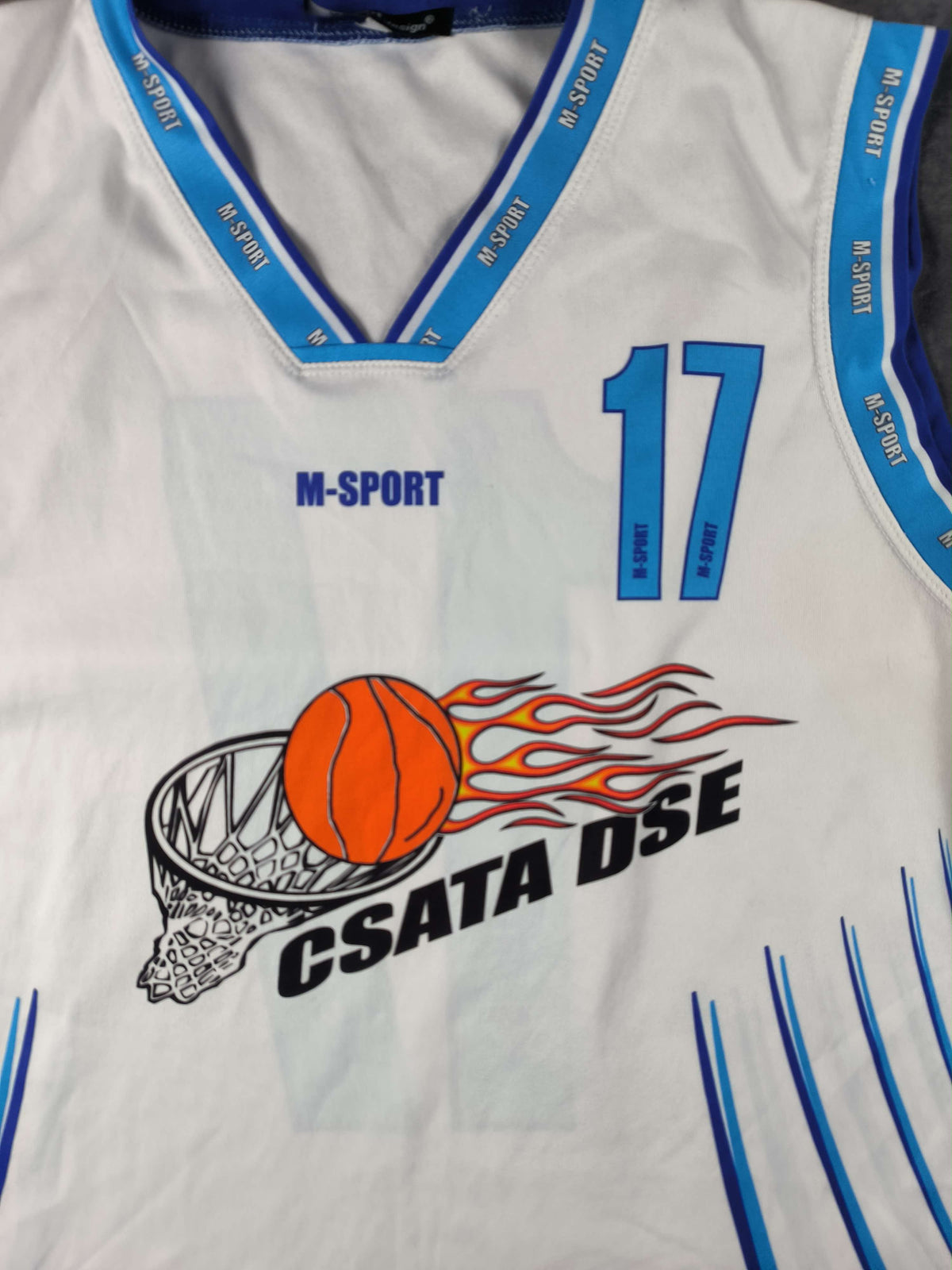 Csata DSE Budapest M-Sport kosárlabda mez L
