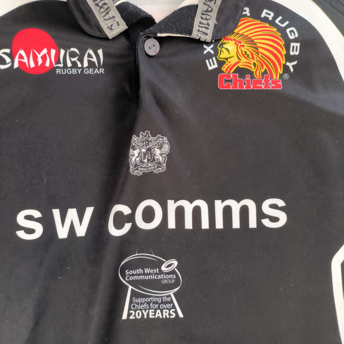 Exeter Chiefs rugby shirt size M
