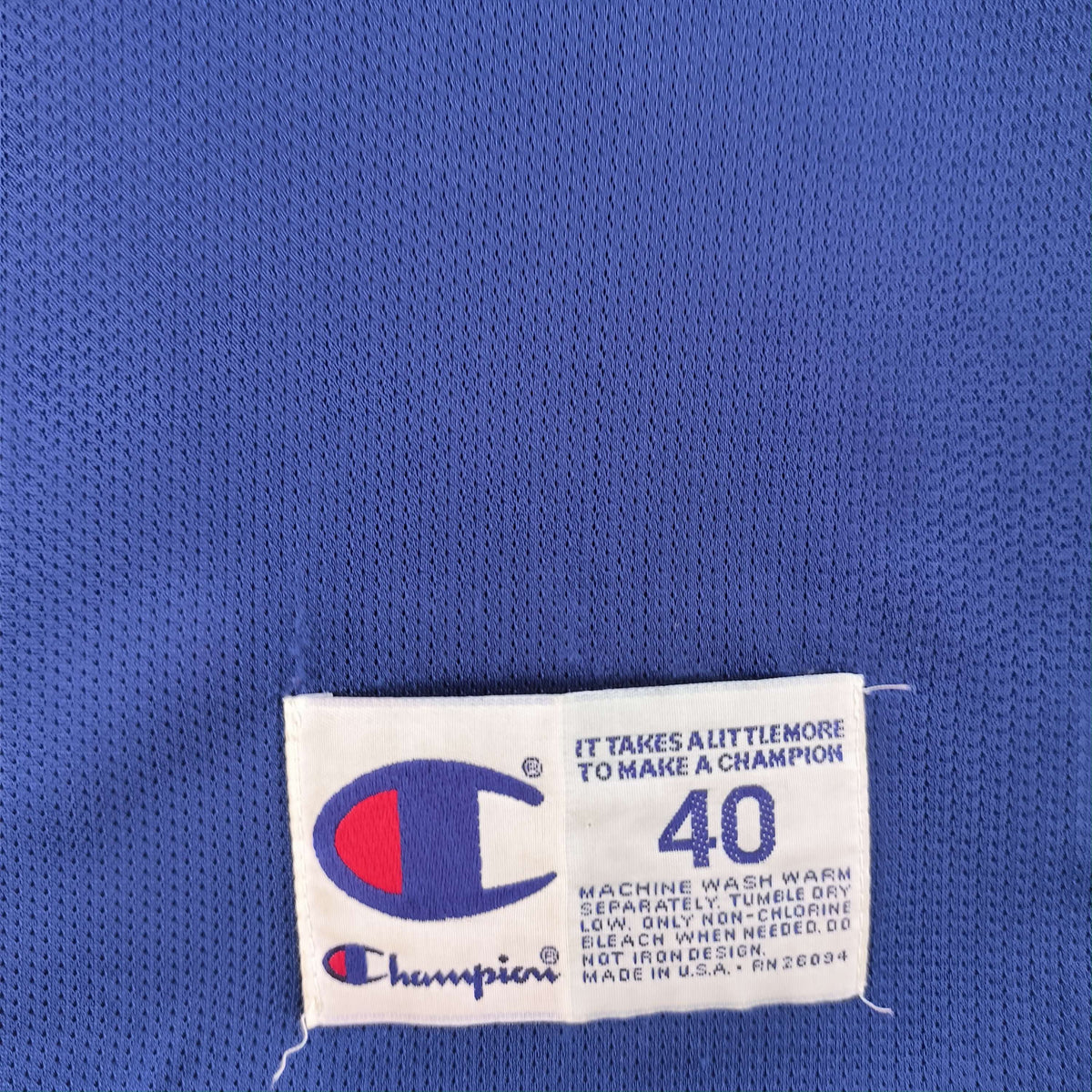 New York Knicks Anthony Mason Champion NBA jersey size 40