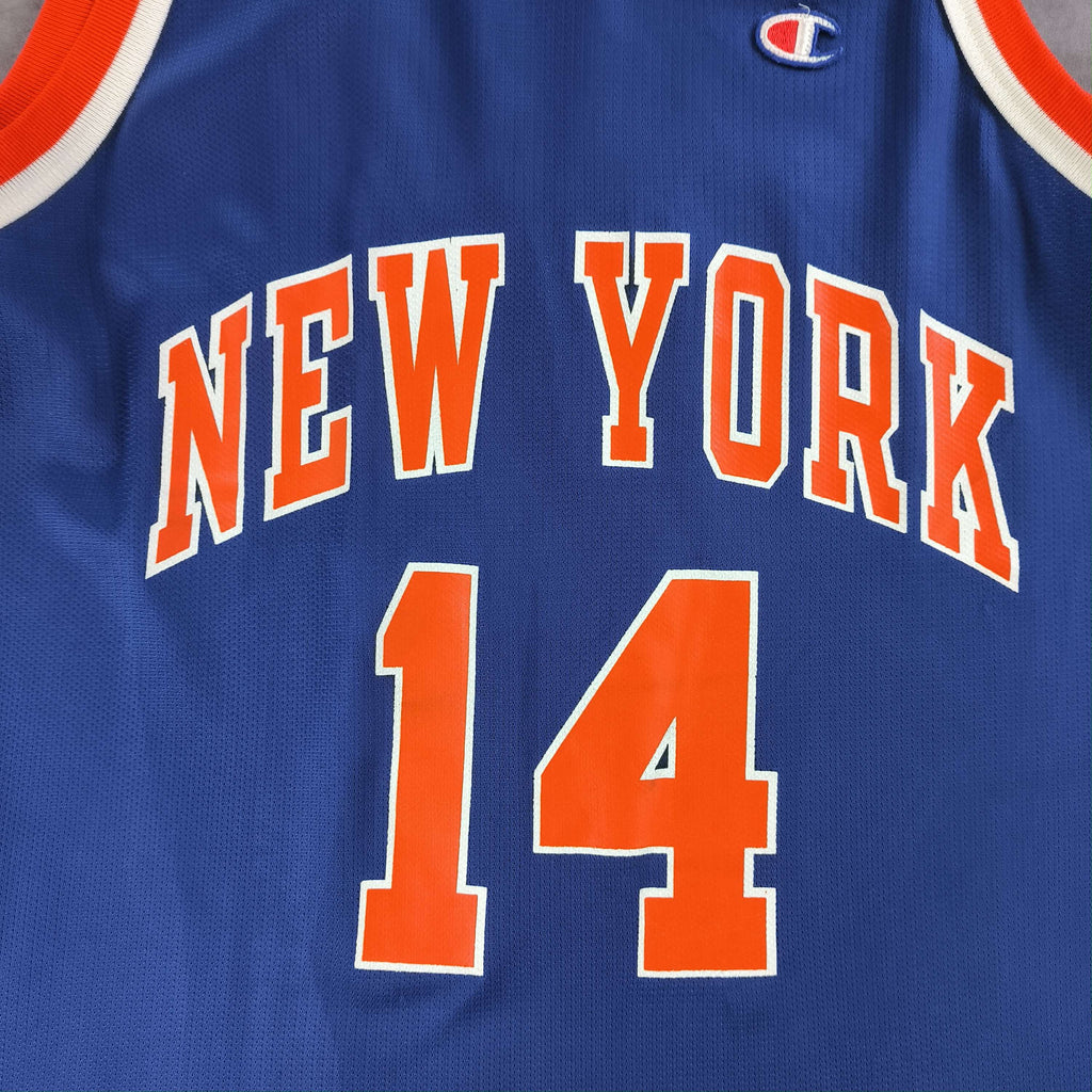 New York Knicks Anthony Mason Champion NBA jersey size 40