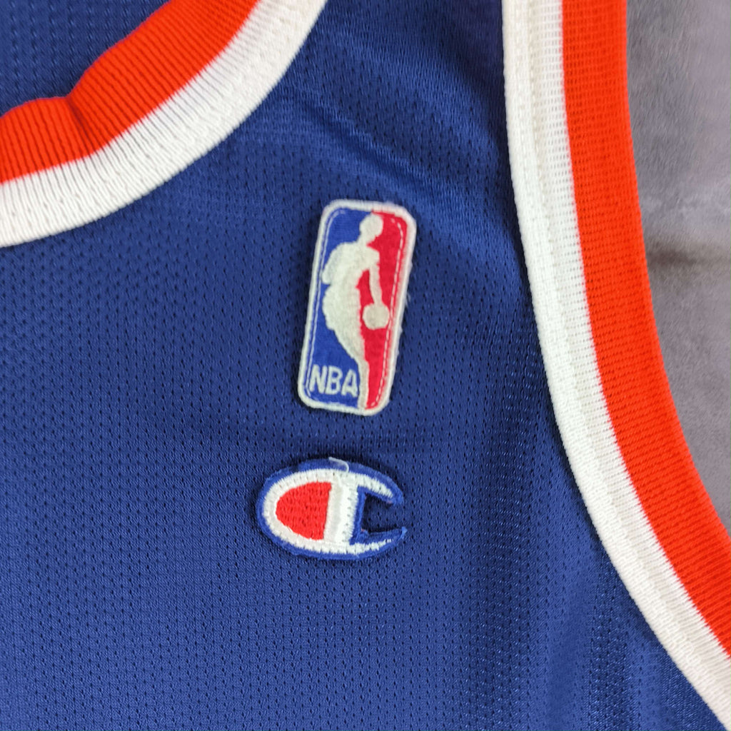 New York Knicks Anthony Mason Champion NBA jersey size 40