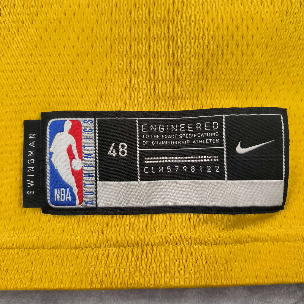 Los Angeles Lakers LeBron James Nike Swingman NBA jersey size L