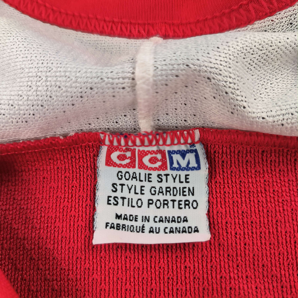 Sergei Zvyagin’s Goalie School CCM ice hockey jersey size XXL