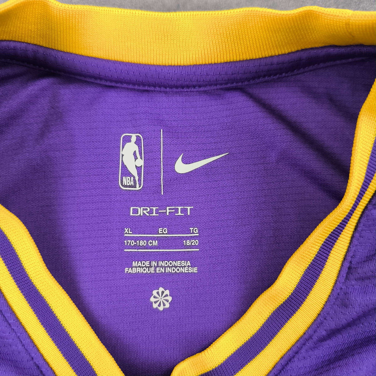 Los Angeles Lakers Nike edző NBA mez Gyerek XL