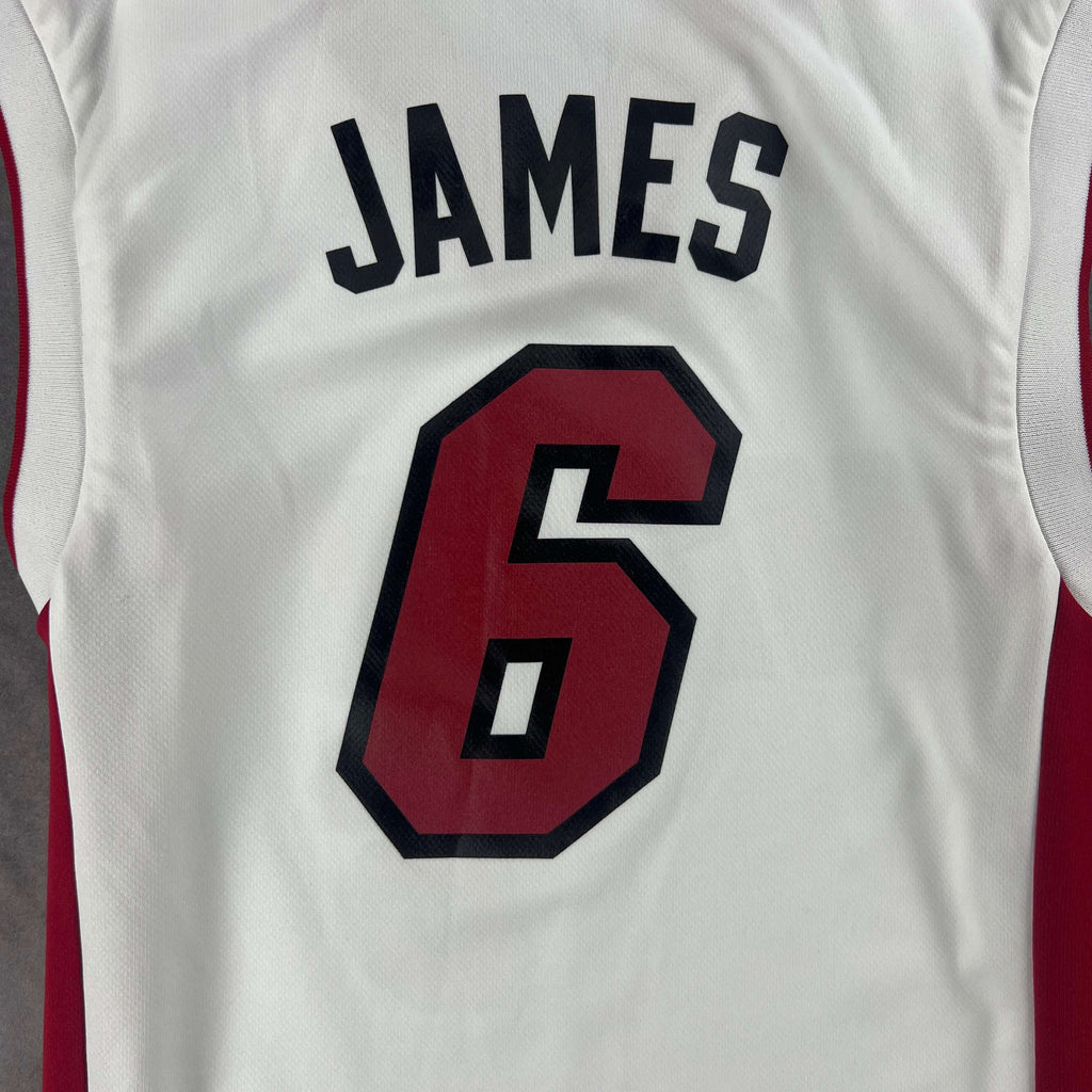 Miami Heat LeBron James Adidas NBA jersey size XXS