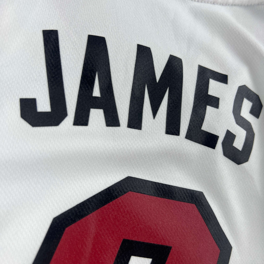Miami Heat LeBron James Adidas NBA jersey size XXS