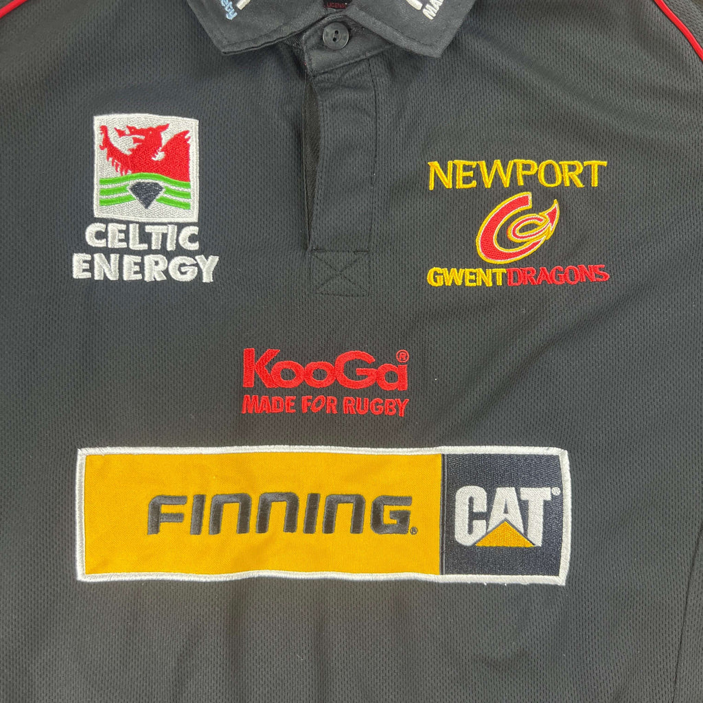 Newport Gwent Dragons Kooga rugby shirt size L