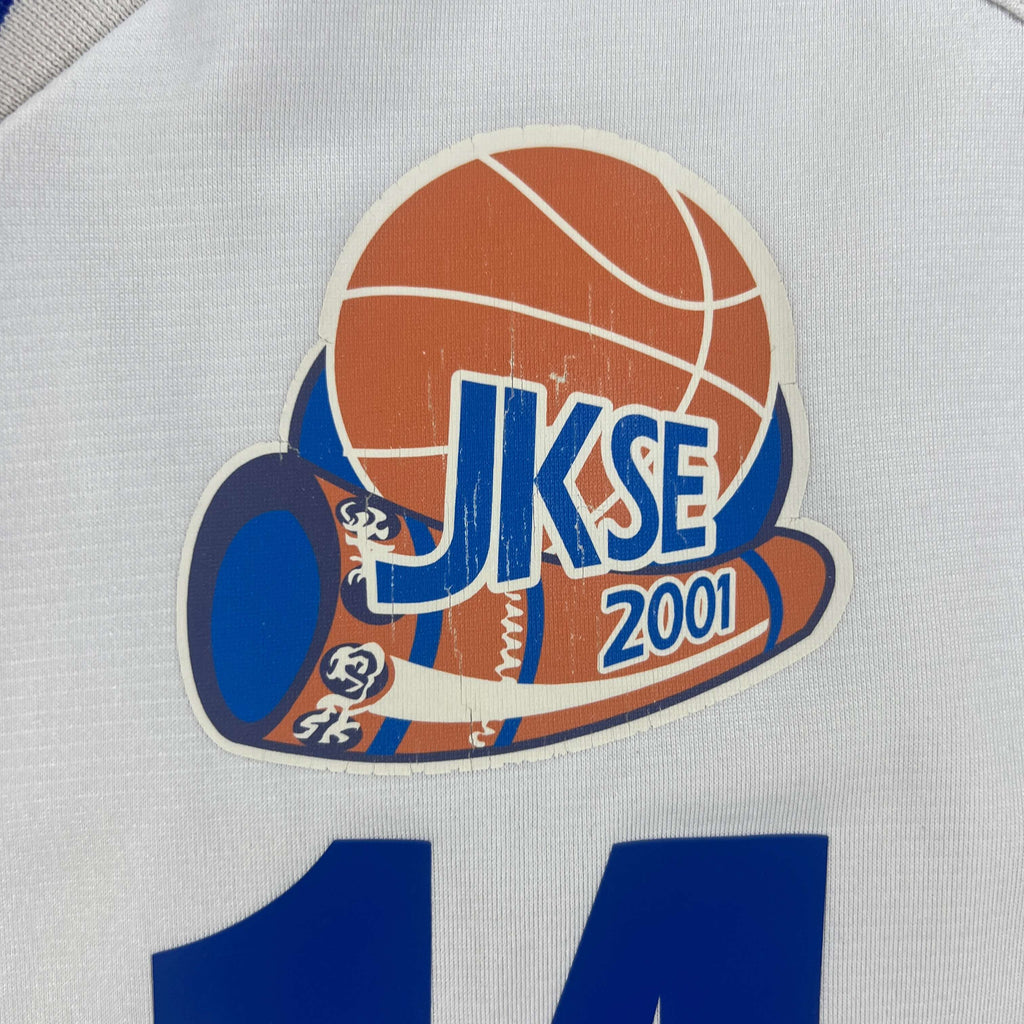 JKSE Jászberény Spalding #14 basketball jersey size XXL