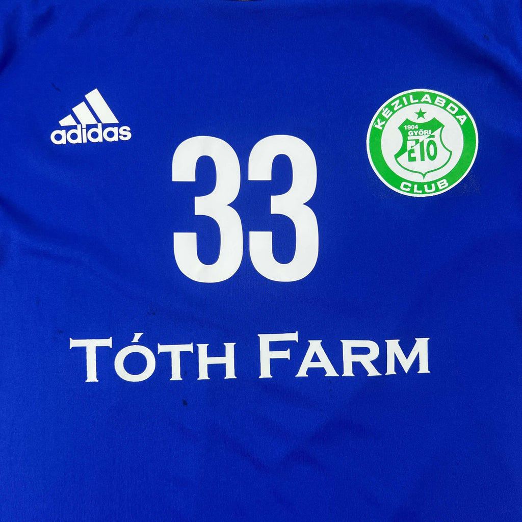 Győri ETO KSZE Adidas #33 handball jersey size M