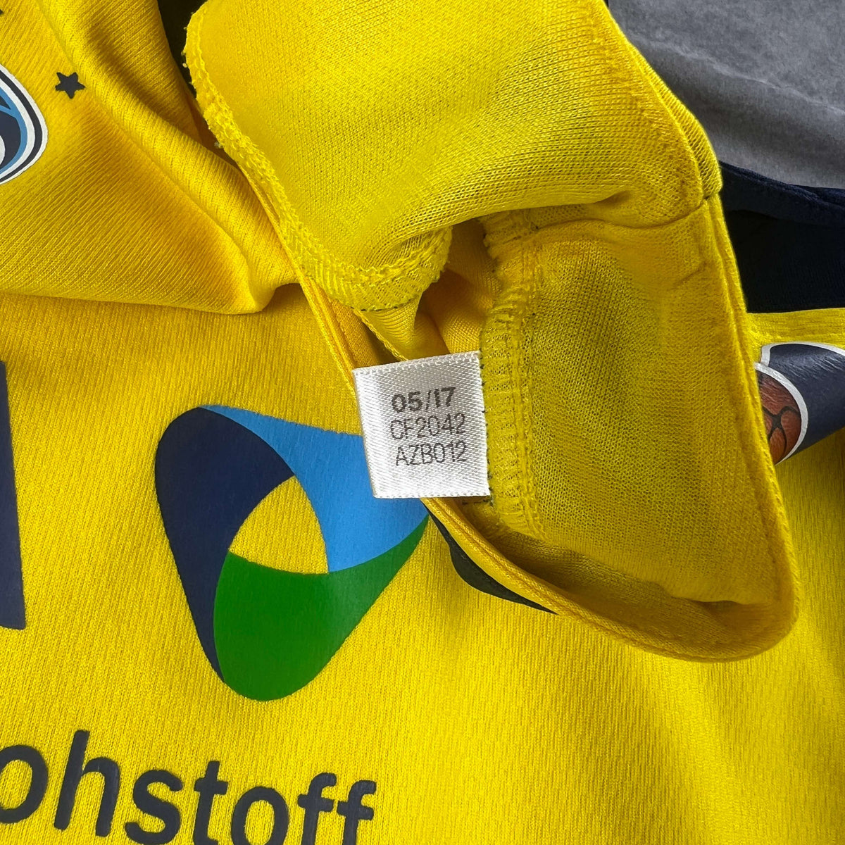 Alba Berlin 2017-18 Adidas kosárlabda mez XS