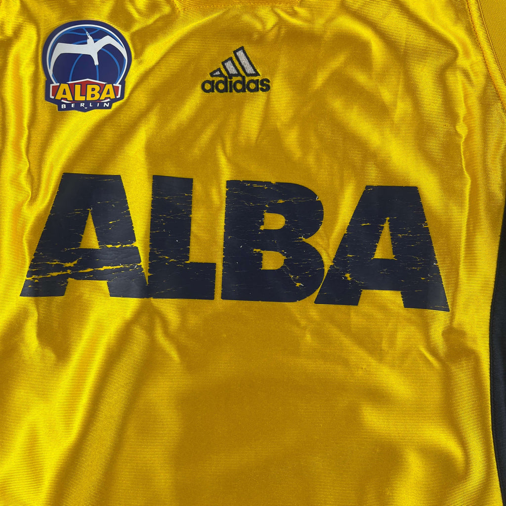 Alba Berlin 1999-00 Adidas kosárlabda mez L
