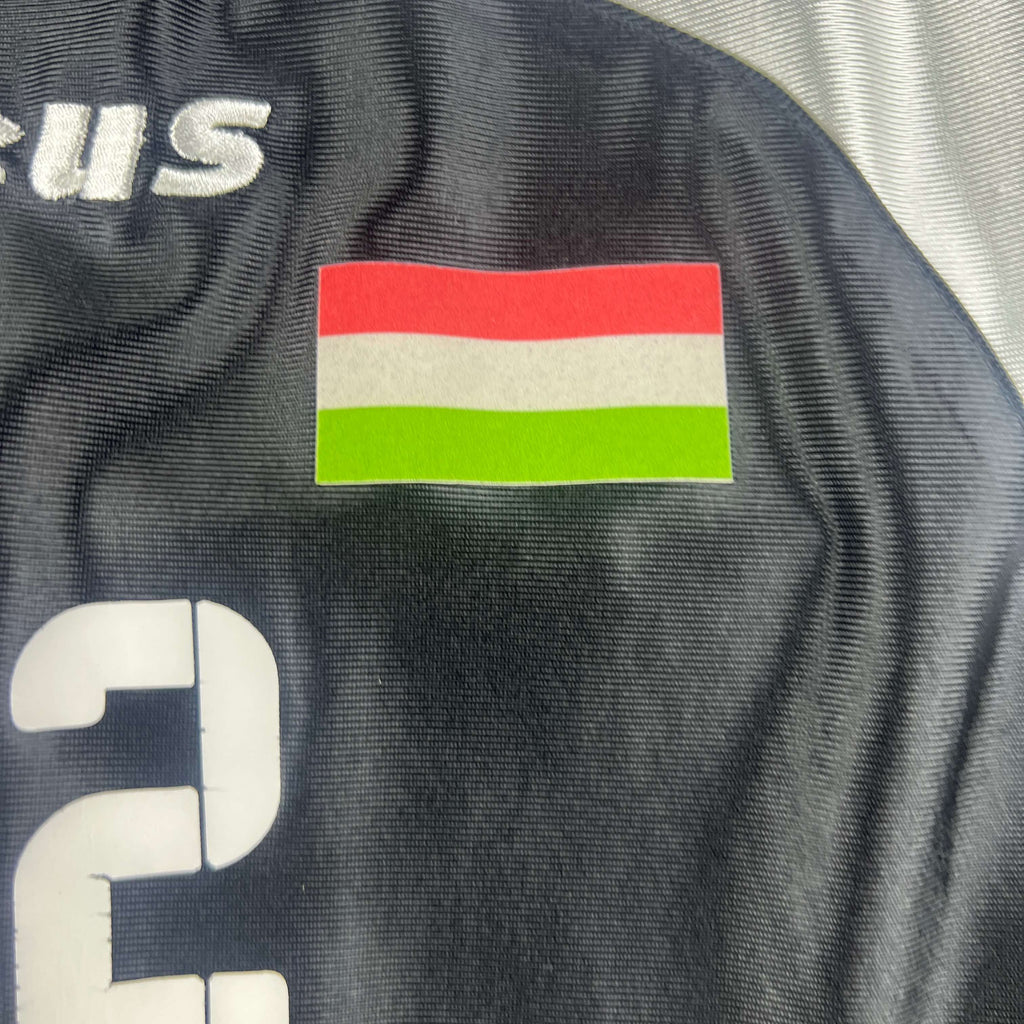 Békési Gladiátorok 2015-16 Koma Dániel #32 Zeus *Match worn* basketball jersey size XXL