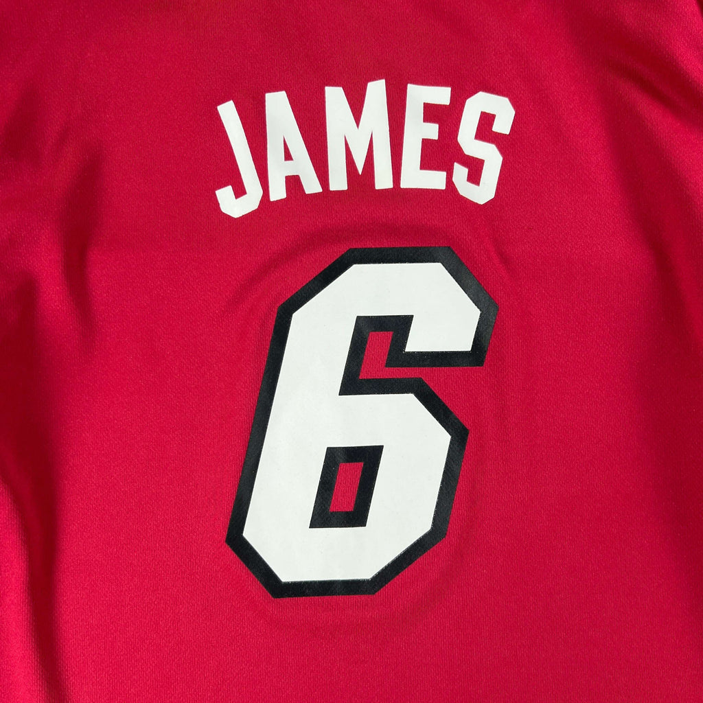 Miami Heat LeBron James Adidas NBA mez M