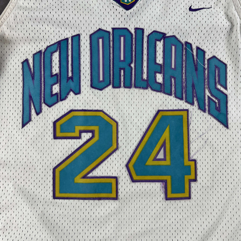 New Orleans Hornets Jamal Mashburn Nike NBA mez L